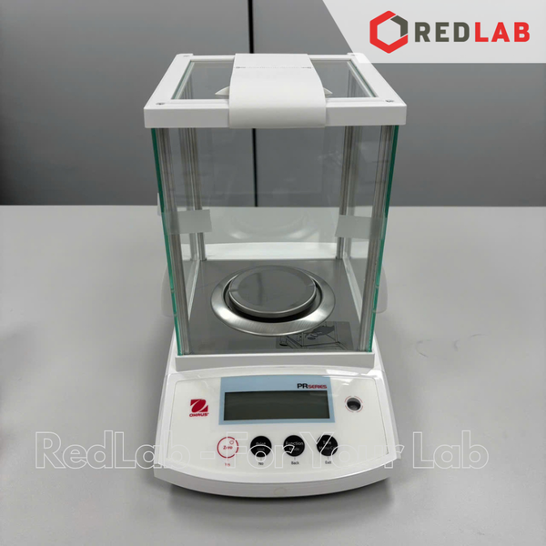 Cân phân tích điện tử 4 số lẻ hiện số 220g / 0.0001g OHAUS PR224/E chuẩn ngoại, màn hình LCD, có VAT