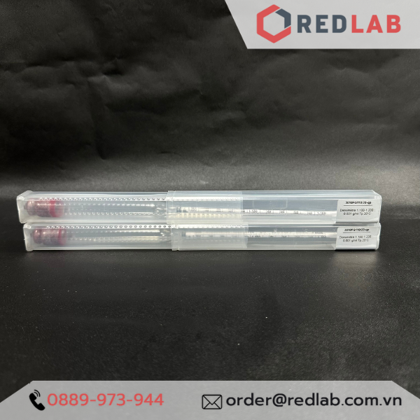 Tỷ trọng kế 1.100-1.200 : 0.001 g/ml Tp 20°C ALLA 3010FG110/20-QP hydrometer, có VAT