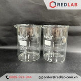  Cốc đốt thuỷ tinh, beaker thấp thành chịu nhiệt cao BIOHALL Germany 10 25 50 100 150 200 250 400 500 600 800 1000 ml 