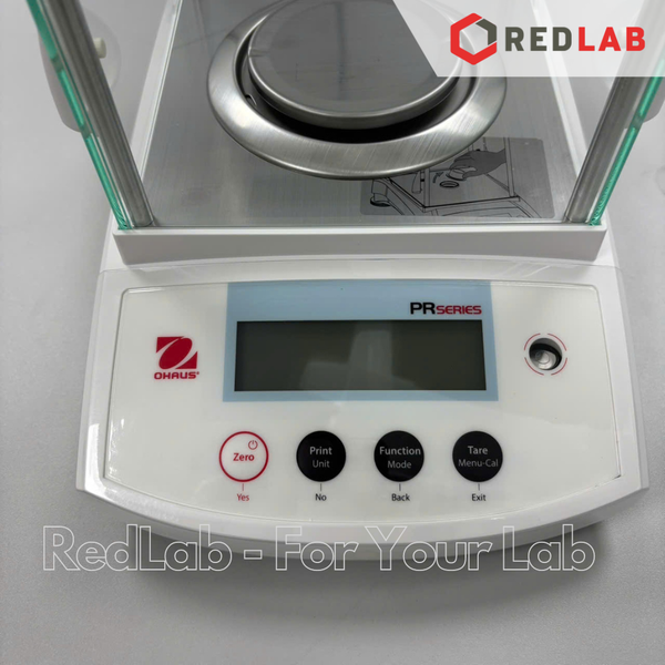 Cân phân tích điện tử 4 số lẻ hiện số 220g / 0.0001g OHAUS PR224/E chuẩn ngoại, màn hình LCD, có VAT