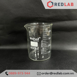  Cốc đốt thuỷ tinh, beaker thấp thành chịu nhiệt cao BIOHALL Germany 10 25 50 100 150 200 250 400 500 600 800 1000 ml 