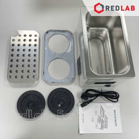 Bếp cách thủy (bể điều nhiệt) ONELAB 2 chỗ 6 lít ONE-WB100-2F, room temp - 99.9°C / 600W, 300x150x140mm, có VAT