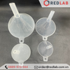 Phễu nhựa PP ONELAB Ø 40 65 75 90 100 120 150 mm, dùng chiết rót mẫu thí nghiệm, có VAT