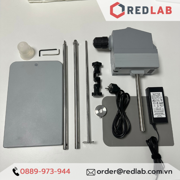 Máy khuấy đũa 20L DLAB OS20-S Package, max 2200rpm, 40Ncm, màn hình LED, gồm chân giá, kẹp & cánh khuấy, có VAT