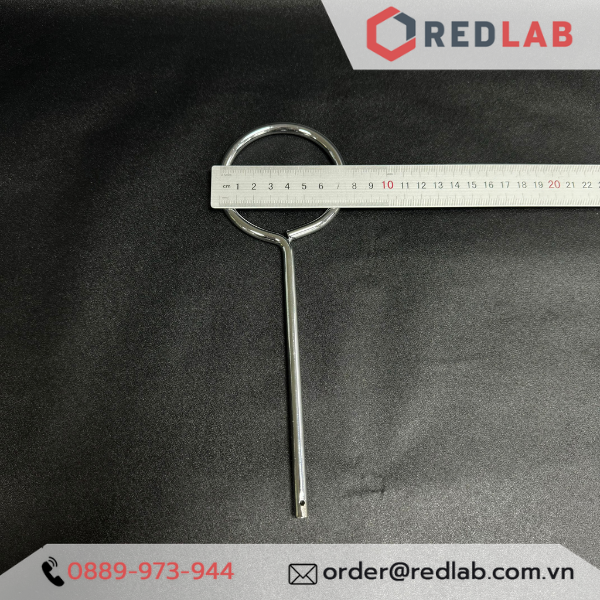 Vòng phễu inox ONELAB Ø ngoài 60 80 100 120 mm (Ø trong 45 66 84 108 mm) đỡ phễu thí nghiệm, bình lắng gạn, có VAT