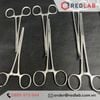 Pen / panh kẹp thẳng / cong Pakistan 12 14 16 18 20 24 cm, không mấu, có gờ, dùng trong lab thí nghiệm, có VAT