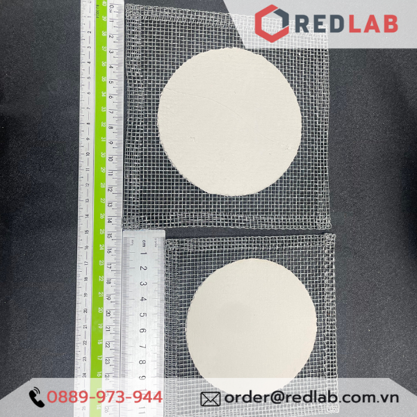 Lưới nung Amiang ONELAB vuông 12.5 15 18 20 cm, tản nhiệt Ø 9 10 12 18 cm, dùng tỏa nhiệt khi đun mẫu thí nghiệm, có VAT