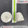 Chén nung sứ có nắp ONELAB Ø 30 40 50 100 200 300 ml, chịu nhiệt, dùng nung đốt mẫu thí nghiệm, có VAT