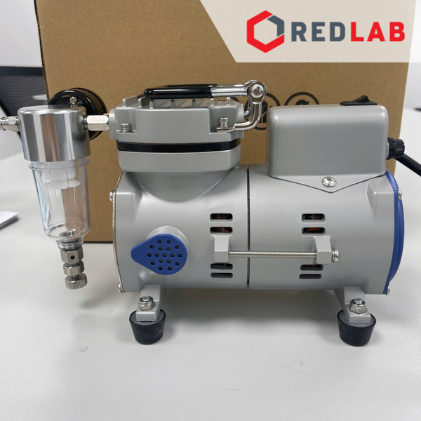 Bơm chân không - không dầu WIGGENS V300 (167300-22), 17 lít/phút, 100mbar, cho thí nghiệm vi sinh... BH 12T, có VAT