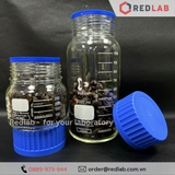 Chai trung tính Miệng Rộng GLS 80 DURAN 250 500 1000 2000 ml, chịu nhiệt hấp tiệt trùng, có VAT