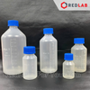Chai nhựa PP trắng miệng rộng WISD 100 250 500 1000 2000 ml - nắp vặn xanh GL32 GL 45, chịu nhiệt, vạch nổi, có VAT