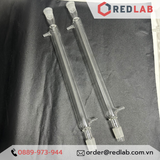 Ống sinh hàn thẳng, bóng, xoắn ONELAB 400mm, 2 cổ nhám 29/32, dùng trong thí nghiệm chưng cất, ngưng tụ, có VAT