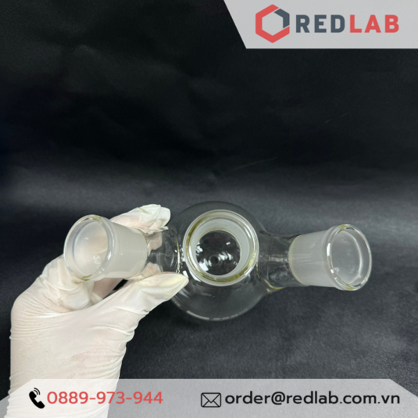 Bình cầu đáy tròn 3 cổ nhám BIOHALL 250 500 1000 ml 2L 5L 10L 20L - 19/26 24/29 29/32 34/35 45/40 55/44, có VAT