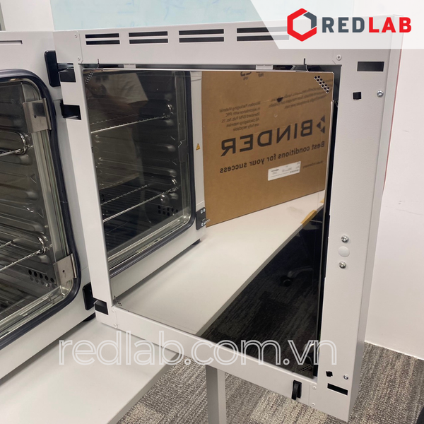 Tủ sấy đối lưu tự nhiên 57 lít ED 56 (9010-0333) hãng BINDER, nhiệt độ môi trường +5°C đến 300°C, có VAT