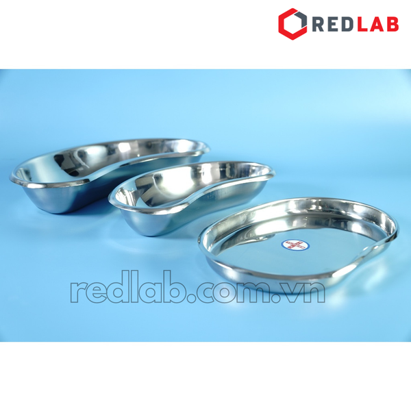 Khay đậu inox cạn / sâu 200 400 800 ml (nhỏ trung lớn) dùng đựng mẫu, dụng cụ trong lab thí nghiệm, có VAT