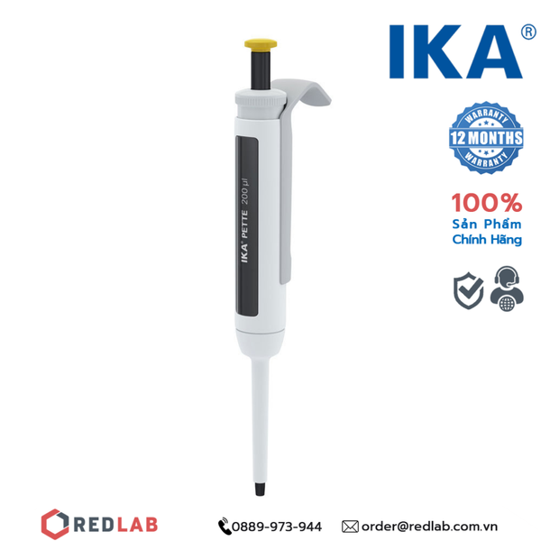 Micropipet IKA fix 5ul 10ul 20ul 25ul 100ul 200ul 250ul 1000ul đơn kênh hấp tiệt trùng, có VAT