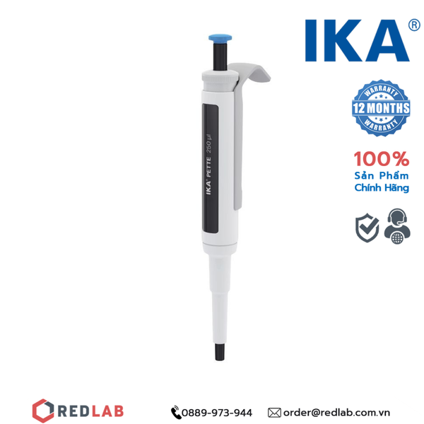 Micropipet IKA fix 5ul 10ul 20ul 25ul 100ul 200ul 250ul 1000ul đơn kênh hấp tiệt trùng, có VAT
