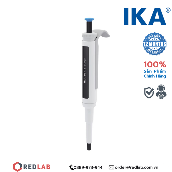 Micropipet IKA fix 5ul 10ul 20ul 25ul 100ul 200ul 250ul 1000ul đơn kênh hấp tiệt trùng, có VAT