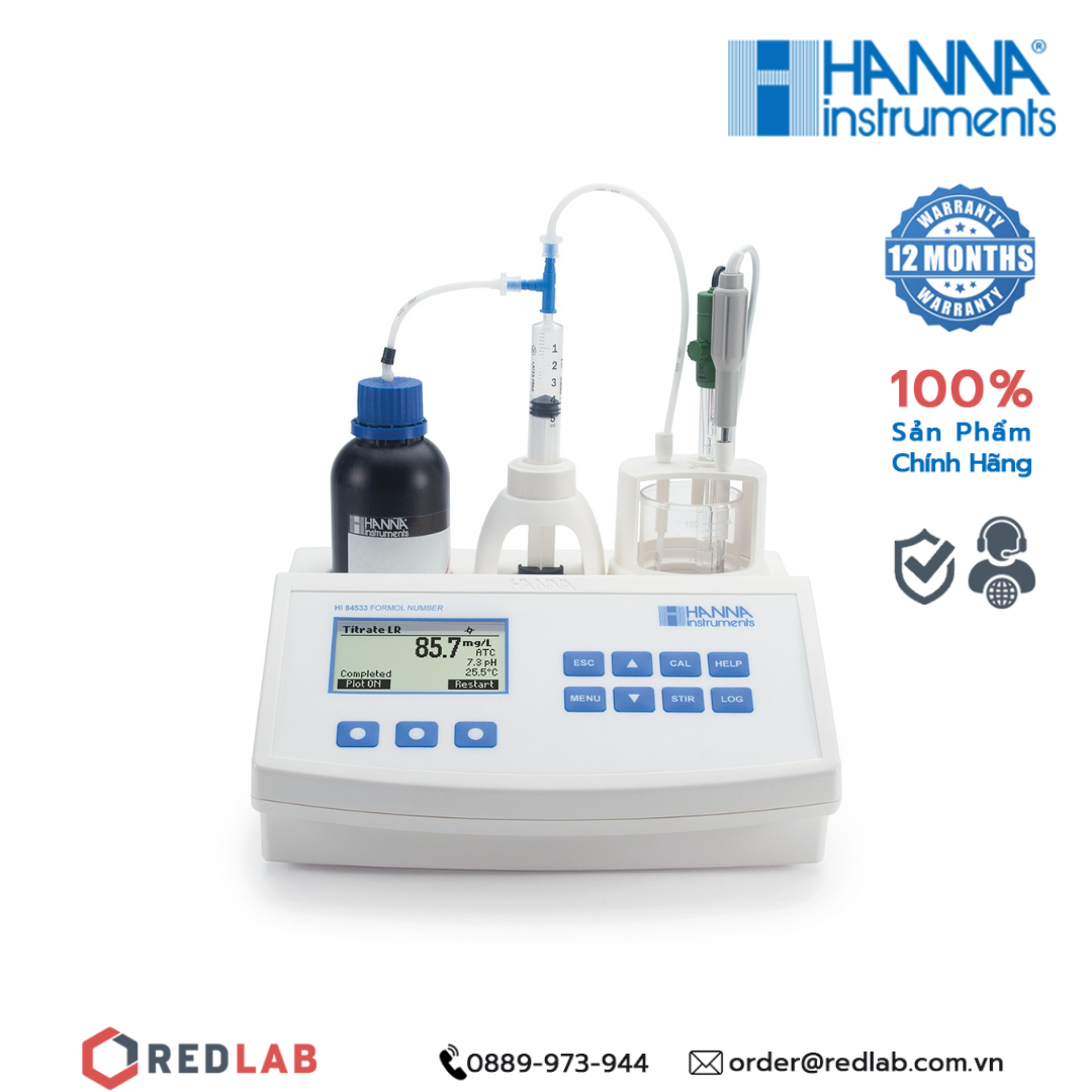 Máy đo nồng độ Formol trong rượu và nước trái cây HI84533-02