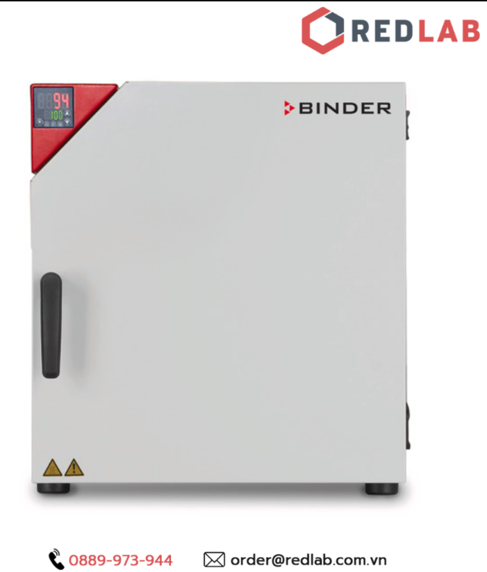 Tủ ấm Binder (Incubators) – Đức BF 400, có VAT