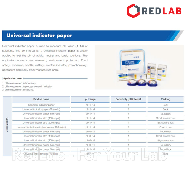 Giấy đo nhanh pH 1-14 NewStar (xấp 80 tờ) giấy chỉ thị màu thử độ pH test paper, có bảng màu, có VAT