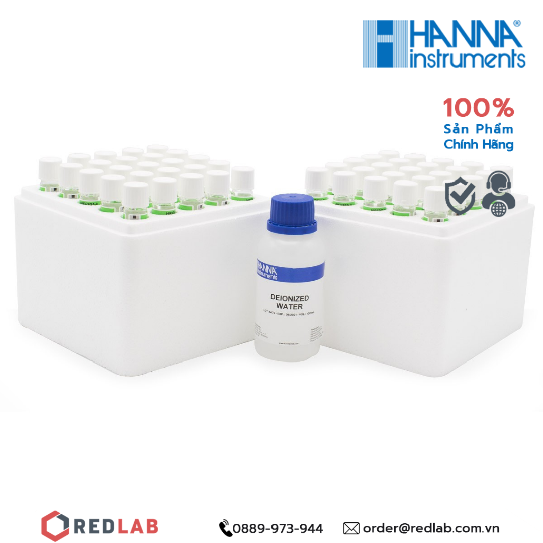 Dung dịch thử Photpho Reactive Thang Cao dùng cho máy đo Hanna từ 0.0 – 100.0 mg/L (50 lần) HI93763A-50, giá tốt, có VAT