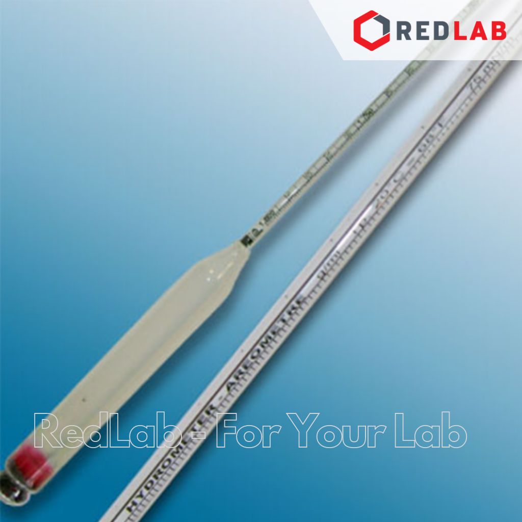 Tỷ trọng kế 0.700-0.800 : 0.001 g/ml Tp 20°C hãng Alla, Hydrometer code 3010FG070/20-qp, có VAT