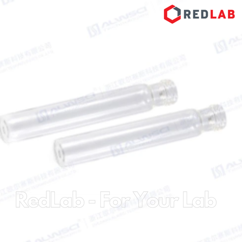 [Hộp 250 cái] Ống nghiệm COD 10ML 16x100mm ALWSCI C0000131 & C0002007 nắp vặn kín 15-415 PP trắng, septa 1.5mm, có VAT