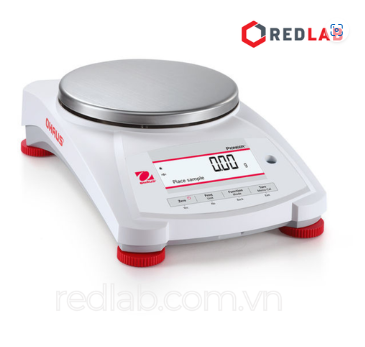 Cân kỹ thuật điện tử 2 số lẻ hiện số 3200g / 0.01g OHAUS PX3202 chuẩn Nội tự động, màn hình LCD, có VAT - redlab