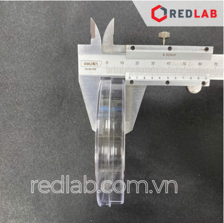 [Lẻ 5 cái] Đĩa Petri nhựa 90x15mm LPR90136 hãng LabPRO, nặng 13g, dùng nuôi tinh thể, có VAT