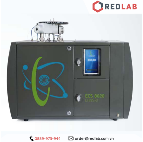 Máy phân tích đa nguyên tố CHNSO ECS 8020 – NC Technologies, giá tốt, có VAT