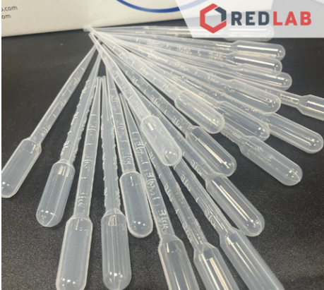 [Hộp 500 cái] Pipet pasteur nhựa 3ml BIOLOGIX 30-0138 ống hút nhỏ giọt thí nghiệm, có chia vạch, có VAT