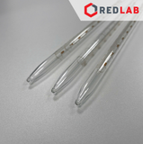 Pipet thẳng vạch nâu DURAN Class B 0.1 0.2 0.5 1 2 5 10 20 25 ml, ống hút thủy tinh kẻ vạch thí nghiệm, có VAT