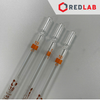 Pipet thẳng vạch nâu DURAN Class B 0.1 0.2 0.5 1 2 5 10 20 25 ml, ống hút thủy tinh kẻ vạch thí nghiệm, có VAT