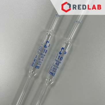 Pipet bầu 1 vạch DURAN Class AS 1 2 5 10 20 25 50 ml, ống hút thủy tinh chính xác thí nghiệm, có VAT