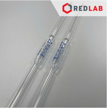 Pipet bầu 1 vạch DURAN Class AS 1 2 5 10 20 25 50 ml, ống hút thủy tinh chính xác thí nghiệm, có VAT