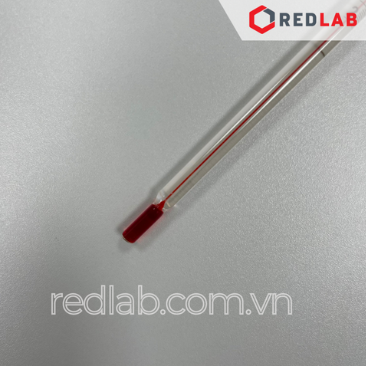Nhiệt kế rượu ISOLAB -20 to 50°C | -20 to 110°C | -10 to 150°C | -10 to 200°C, dài 300mm, alcohol thermometer, có VAT