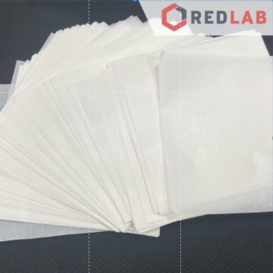 Giấy cân UNI-Sci khổ vuông 7.5cm 10cm 12.5cm Lab weighing paper 75x75mm 100x100mm 125x125mm, hộp 500 tờ, có VAT