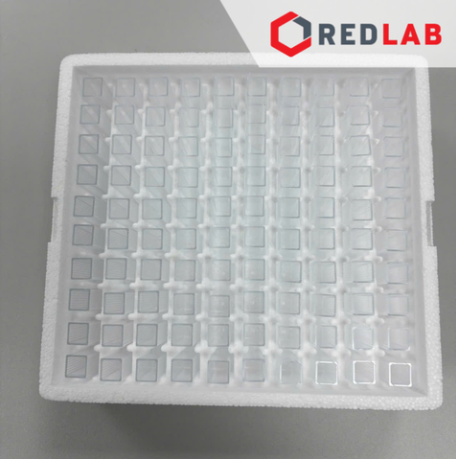 [Hộp 100 cái] Cuvet nhựa PS 1015 10x10x45mm 2-4 ml Aptaca - cho máy quang phổ (chưa gồm nắp), có VAT