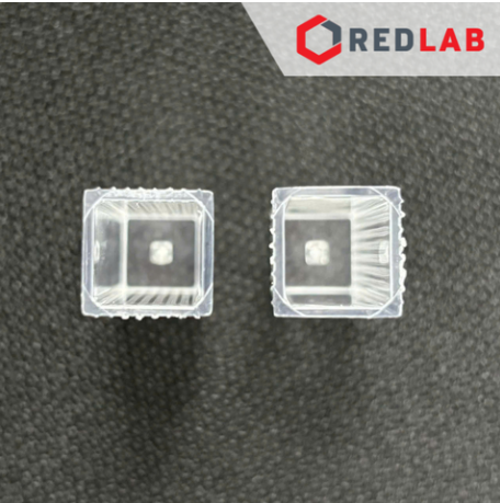 [Hộp 100 cái] Cuvet nhựa PS 1015 10x10x45mm 2-4 ml Aptaca - cho máy quang phổ (chưa gồm nắp), có VAT