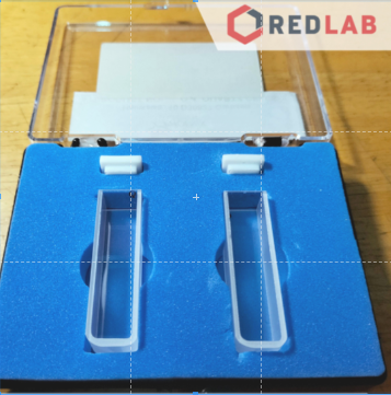 [2 cái] Cuvet Thạch Anh PHOENIX Instrument cho máy quang phổ 10*10 20*10 30*10 50*10 100*10 mm, có VAT