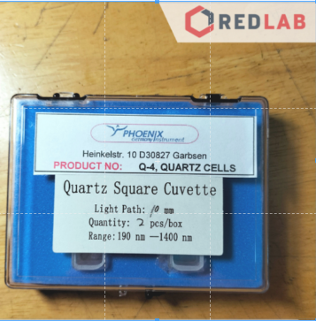 [2 cái] Cuvet Thạch Anh PHOENIX Instrument cho máy quang phổ 10*10 20*10 30*10 50*10 100*10 mm, có VAT