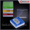 Hộp trữ lạnh 81 vị trí BIOLOGIX 90-9009 nhựa Polycarbonate, chịu nhiệt -196ºC to 121ºC, lưu trữ trong tủ âm sâu, nitơ lỏng, có VAT