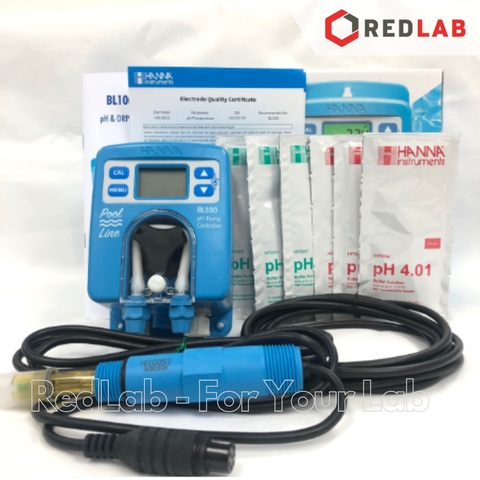 Bộ Điều Khiển pH Bể Bơi Kết Hợp Bơm Định Lượng Hanna BL100, giá tốt, có VAT