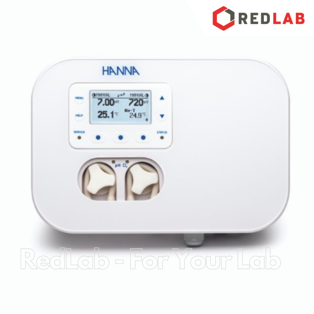 Bộ kiểm soát pH / ORP trong bể bơi, kết hợp bơm, ngõ ra 4-20 mA Hanna BL131, giá tốt, có VAT