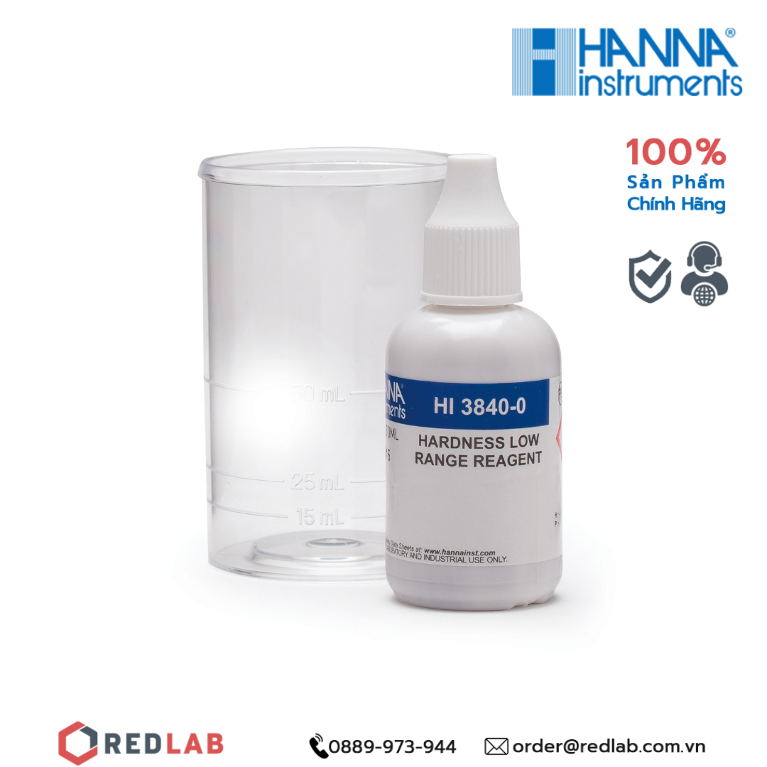 Bộ dụng cụ đo độ cứng tổng thang thấp Hanna HI3840, giá tốt, có VAT