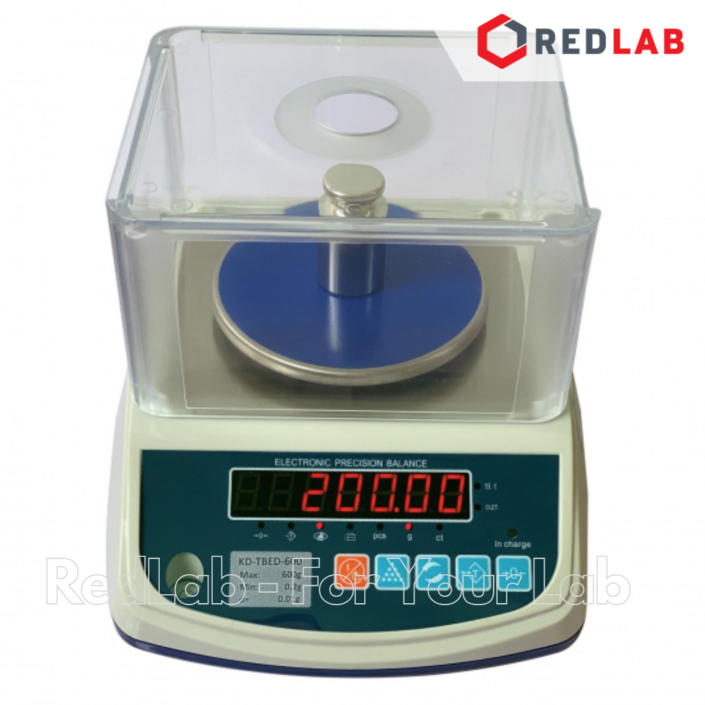 Cân kỹ thuật điện tử 2 số lẻ 600g / 0.01g KENDY KD-TBED600 China, có VAT