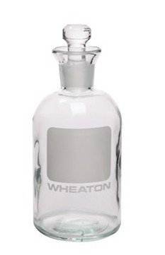 Chai BOD 300ml hãng WHEATON - Mỹ code 227497-00G, miệng loe nút nhám, thuỷ tinh borosilicate, 69x165mm, có VAT