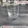 Cốc đốt thủy tinh thấp thành ONELAB 50 100 150 250 500 1000 ml 2 3 5 10 L, beaker thí nghiệm có mỏ, chịu nhiệt, có VAT