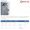 Đĩa cân nhôm Ø 100mm cao 7mm (58ml) MARIENFED 6604900 (hộp 80 cái) dùng cho cân cân sấy ẩm, có VAT